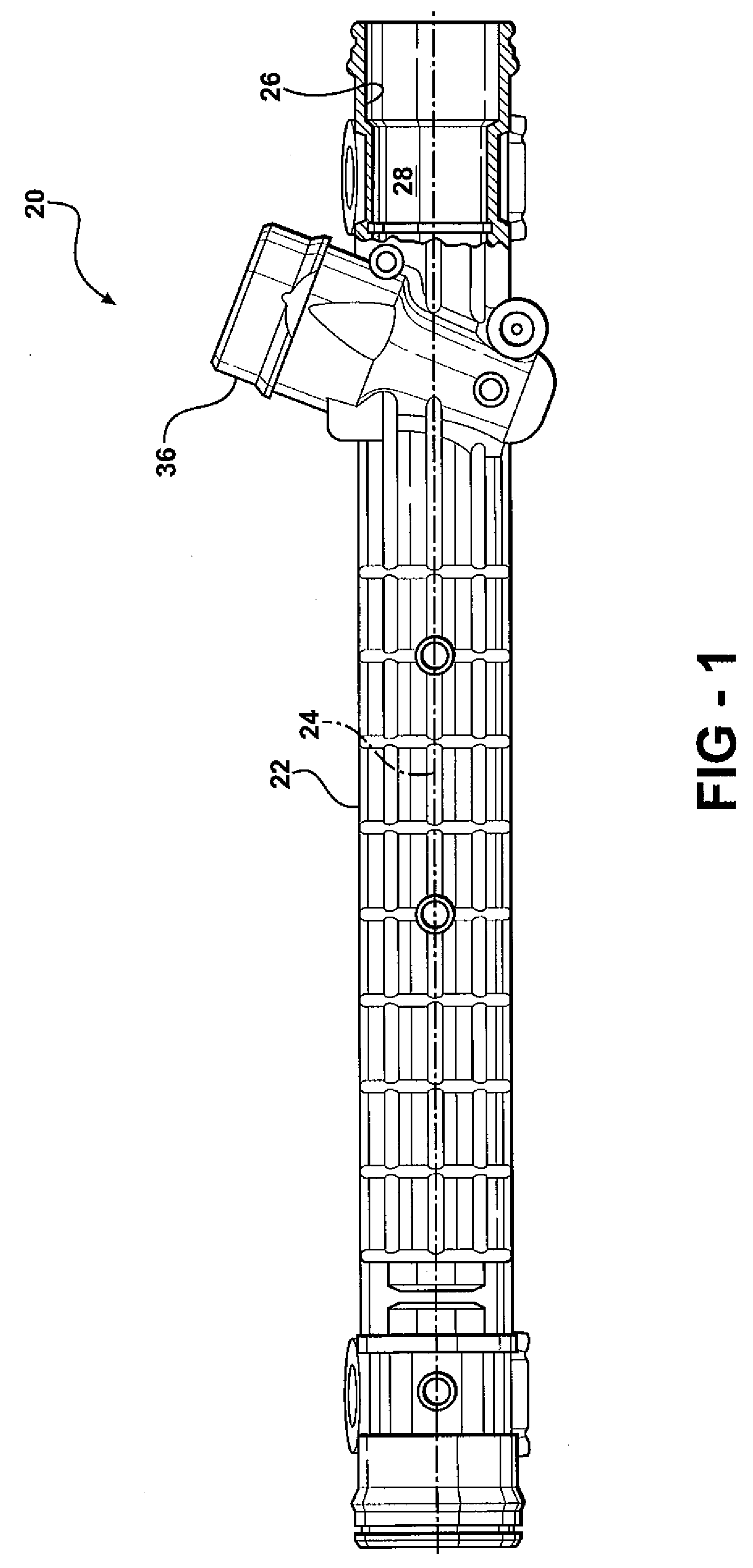 Rack and pinion steering apparatus having rack bearing wear compensation with damping