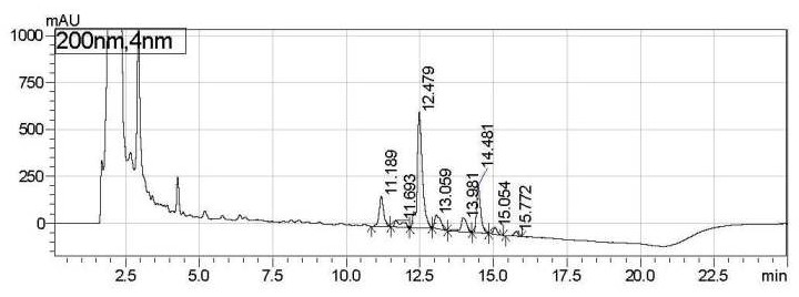 Antibacterial peptide compound, antibacterial peptide extract, and preparation method and application thereof