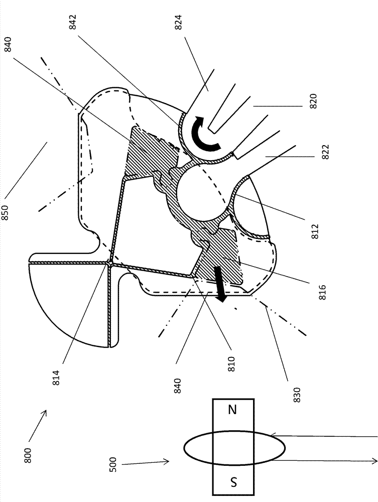Particle manipulation system with out-of-plane channel and focusing element