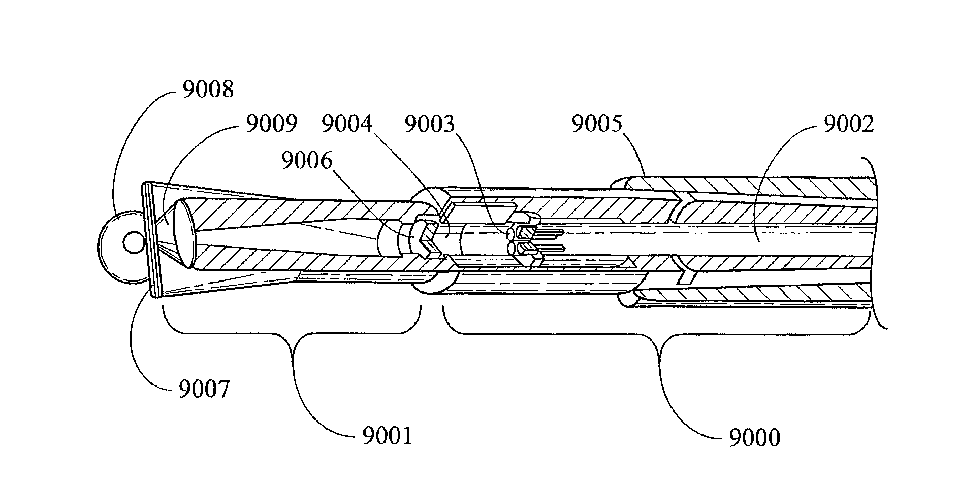 Method and apparatus for delivering high power laser energy over long distances