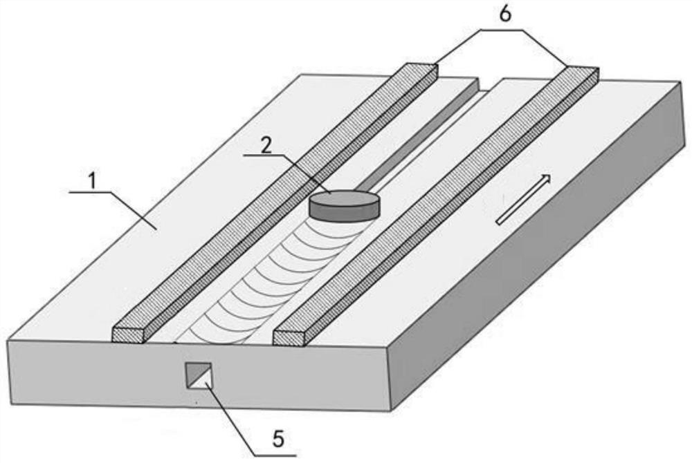 Double-shaft-shoulder friction stir tunnel forming method