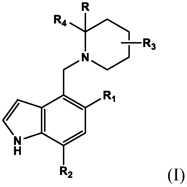 Novel uses of piperidinyl-indole derivatives