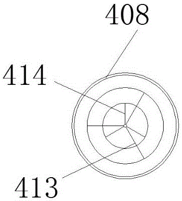 Grinding stirring device for traditional Chinese medicinal materials