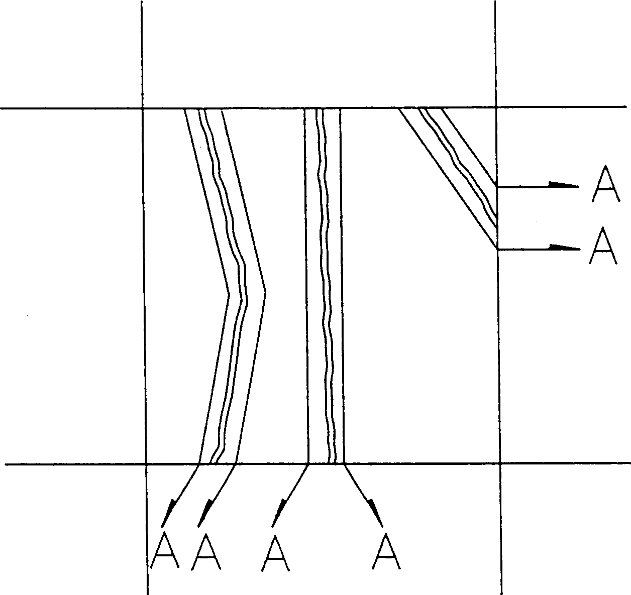 Construction method for preventing airport surface from forming crack and crushed stone