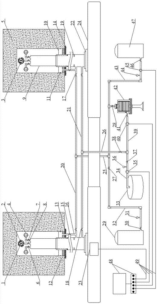 Deicing grouting crack arrest system and method of tunnel surrounding rock in seasonal frozen region