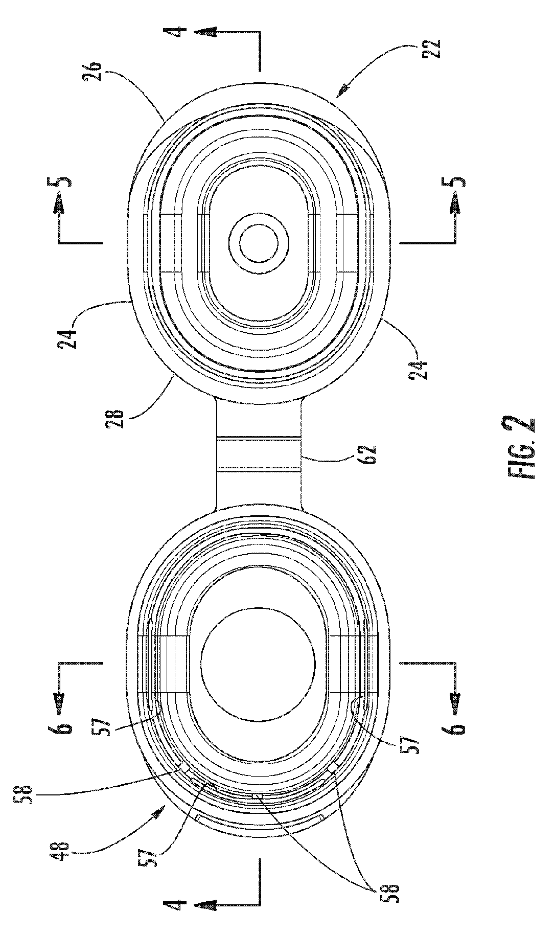 Vial with hinged cap and method of making same