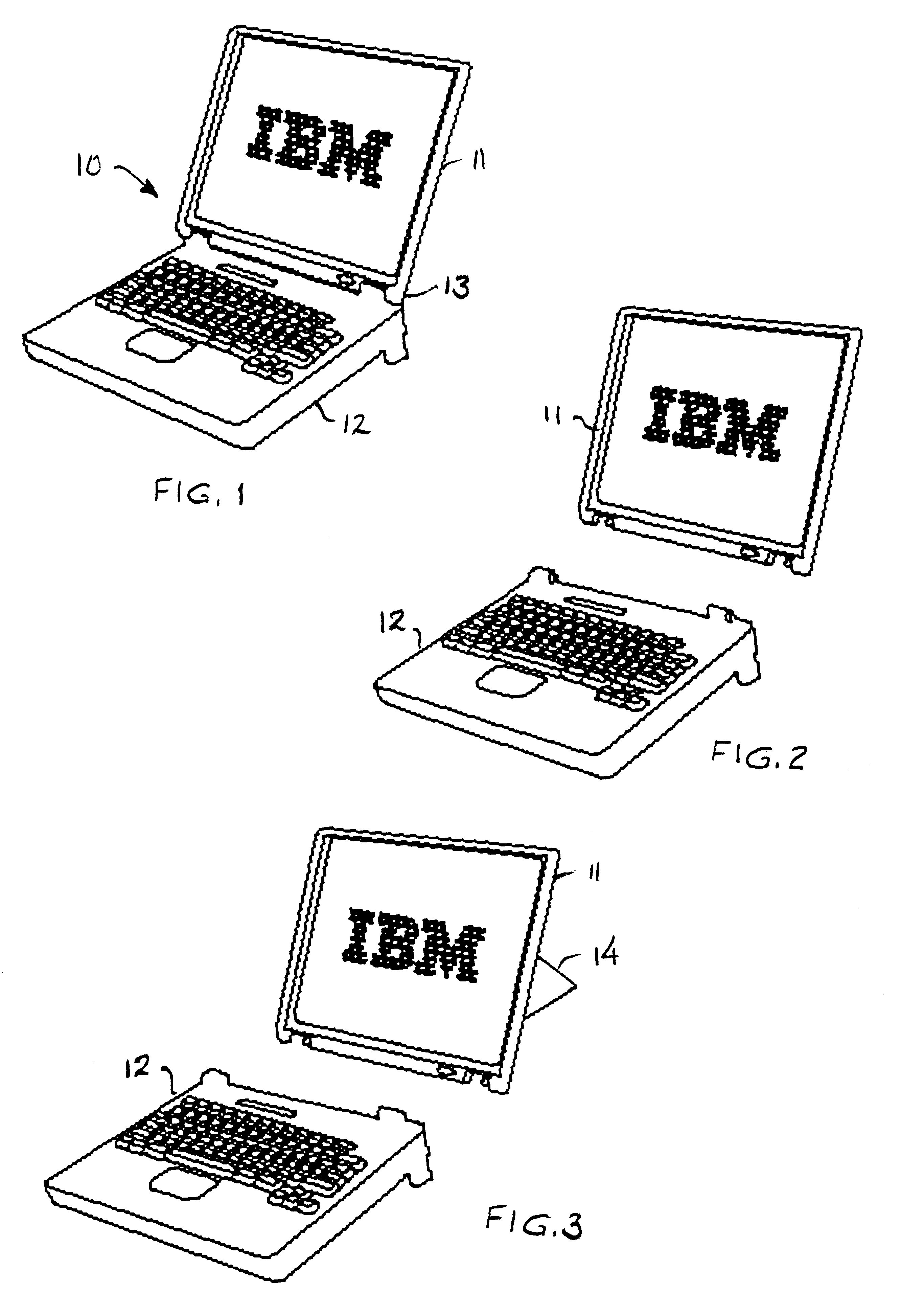 Detachable displays or portable devices