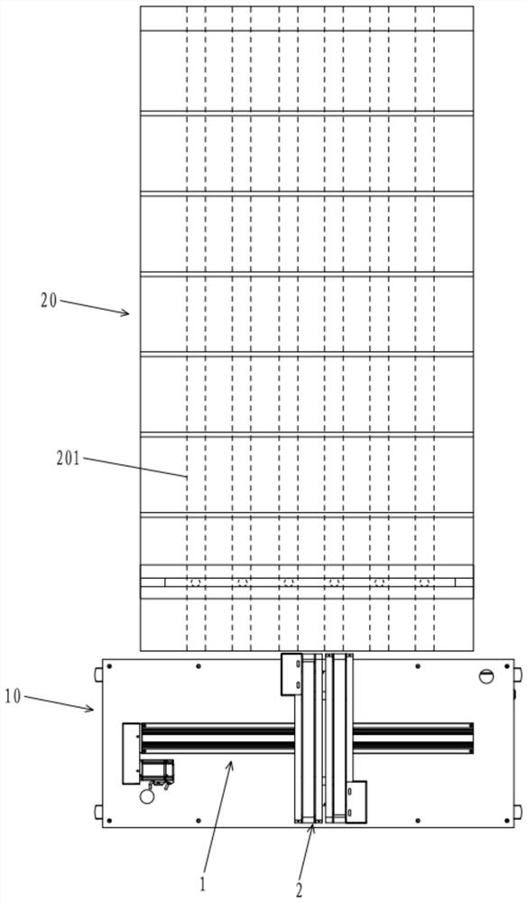 Automatic carrier feeding device