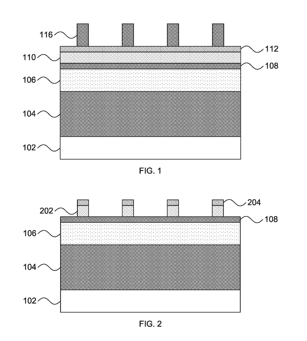 Alternating hardmasks for tight-pitch line formation