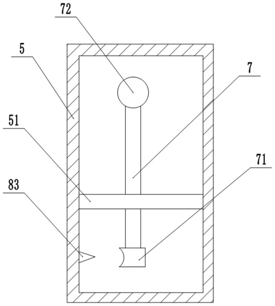 Rubber diaphragm sealing performance detection device