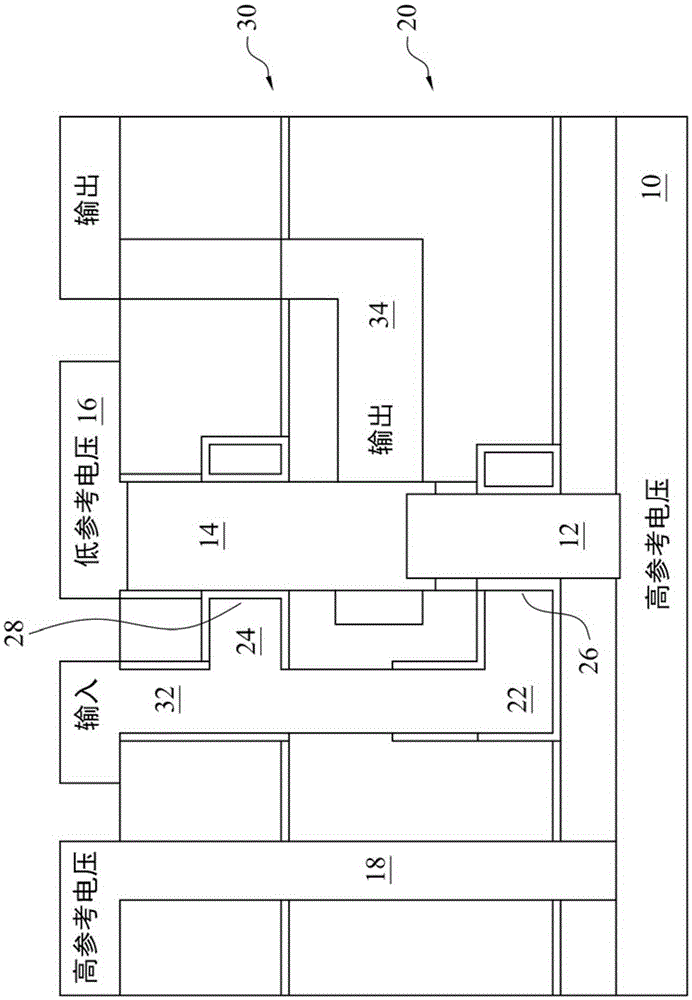 Complementary Cmos Structure And Method