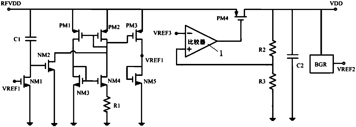 Power generating device on intelligent identification chip