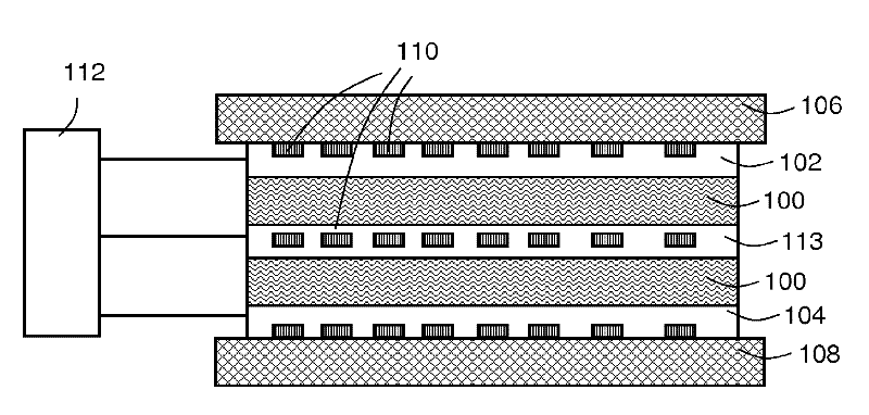 Electrochromic layer structure and method for the production thereof