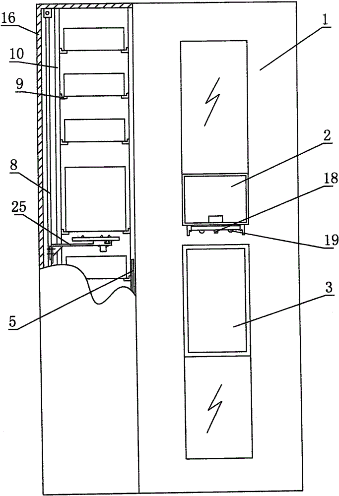 Intelligent shoe cabinet and use method thereof