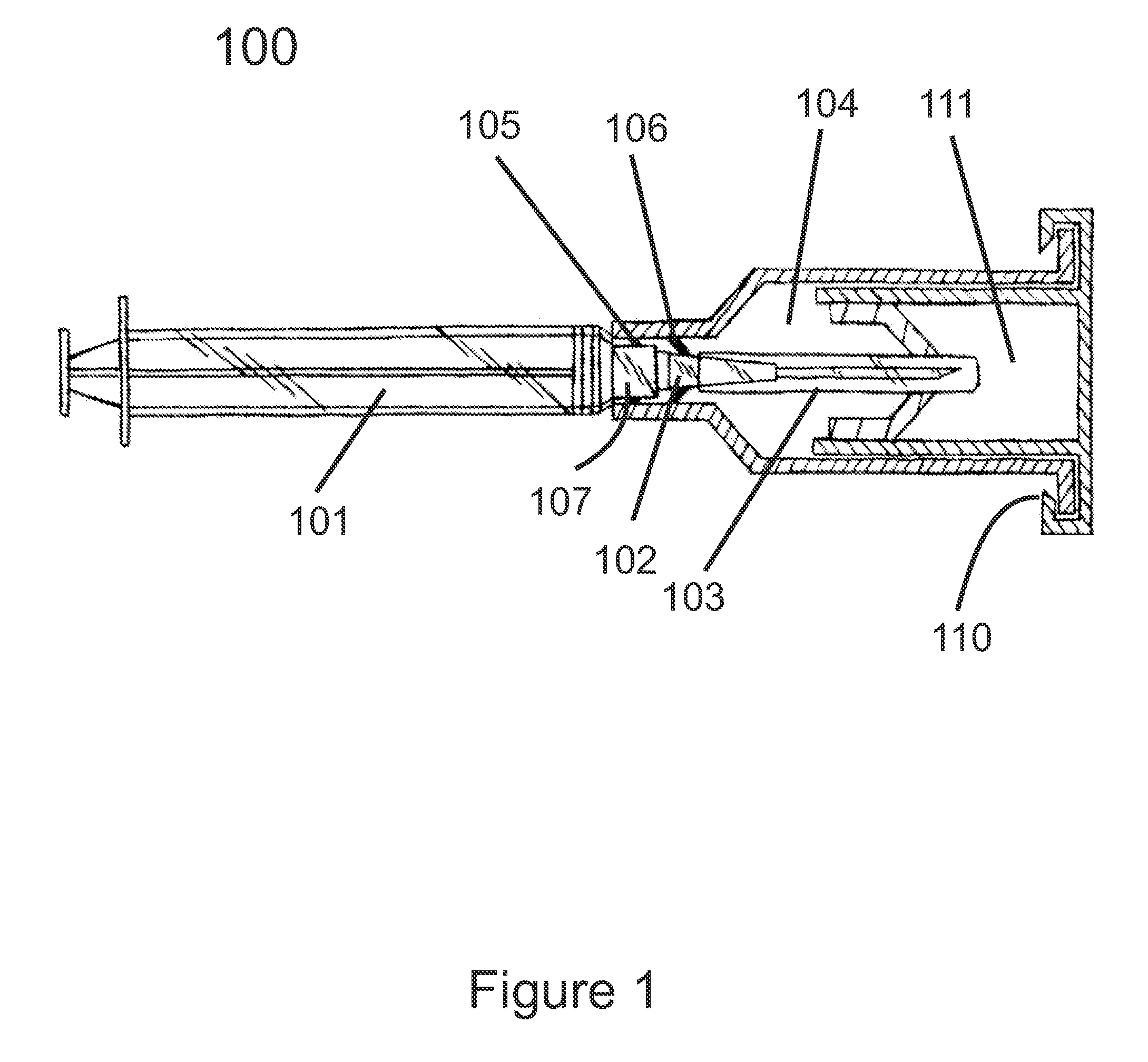 Reusable blood specimen transfer device