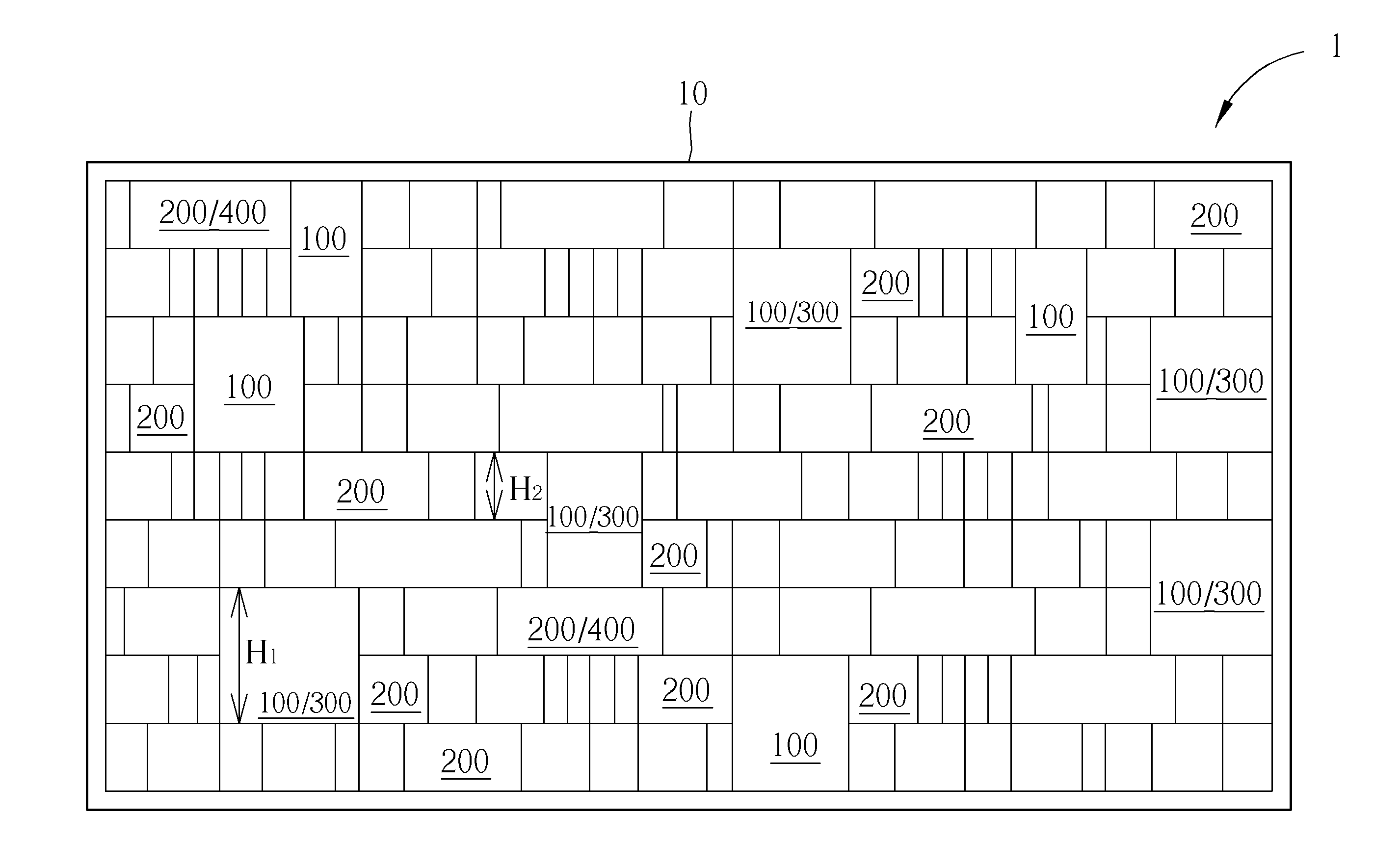 Integrated circuit layout structure