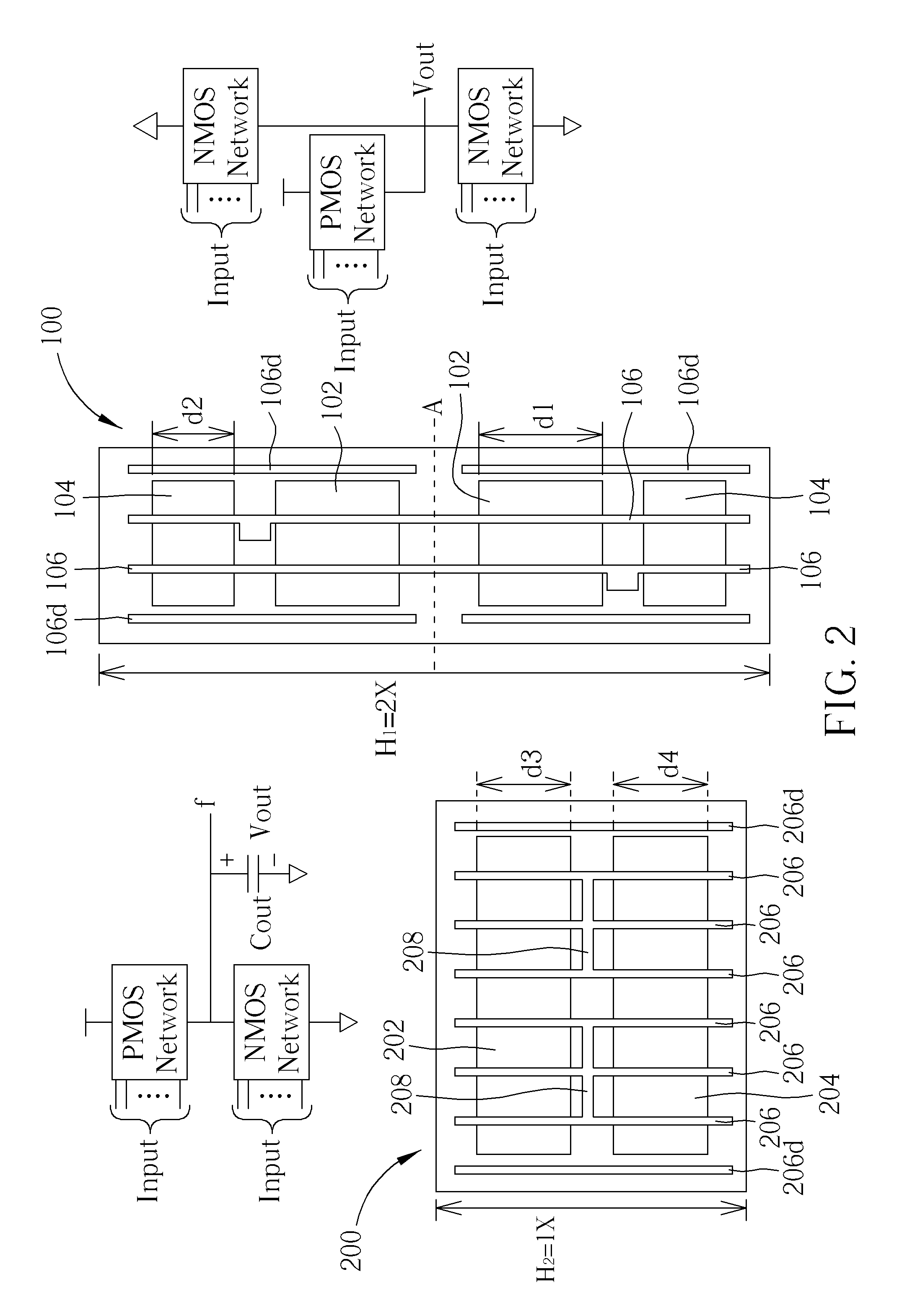 Integrated circuit layout structure
