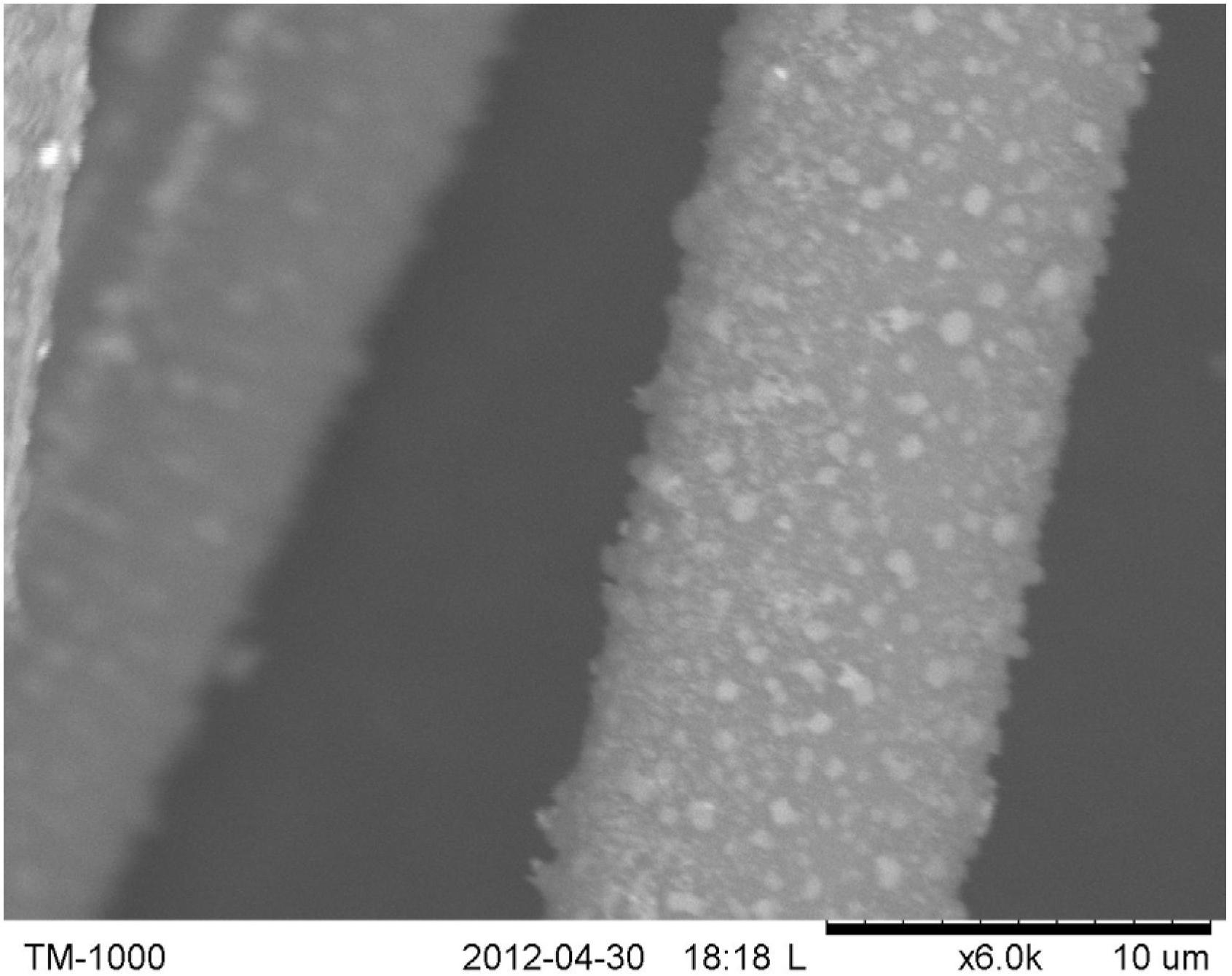 Novel conductive glass fiber material and manufacturing method thereof