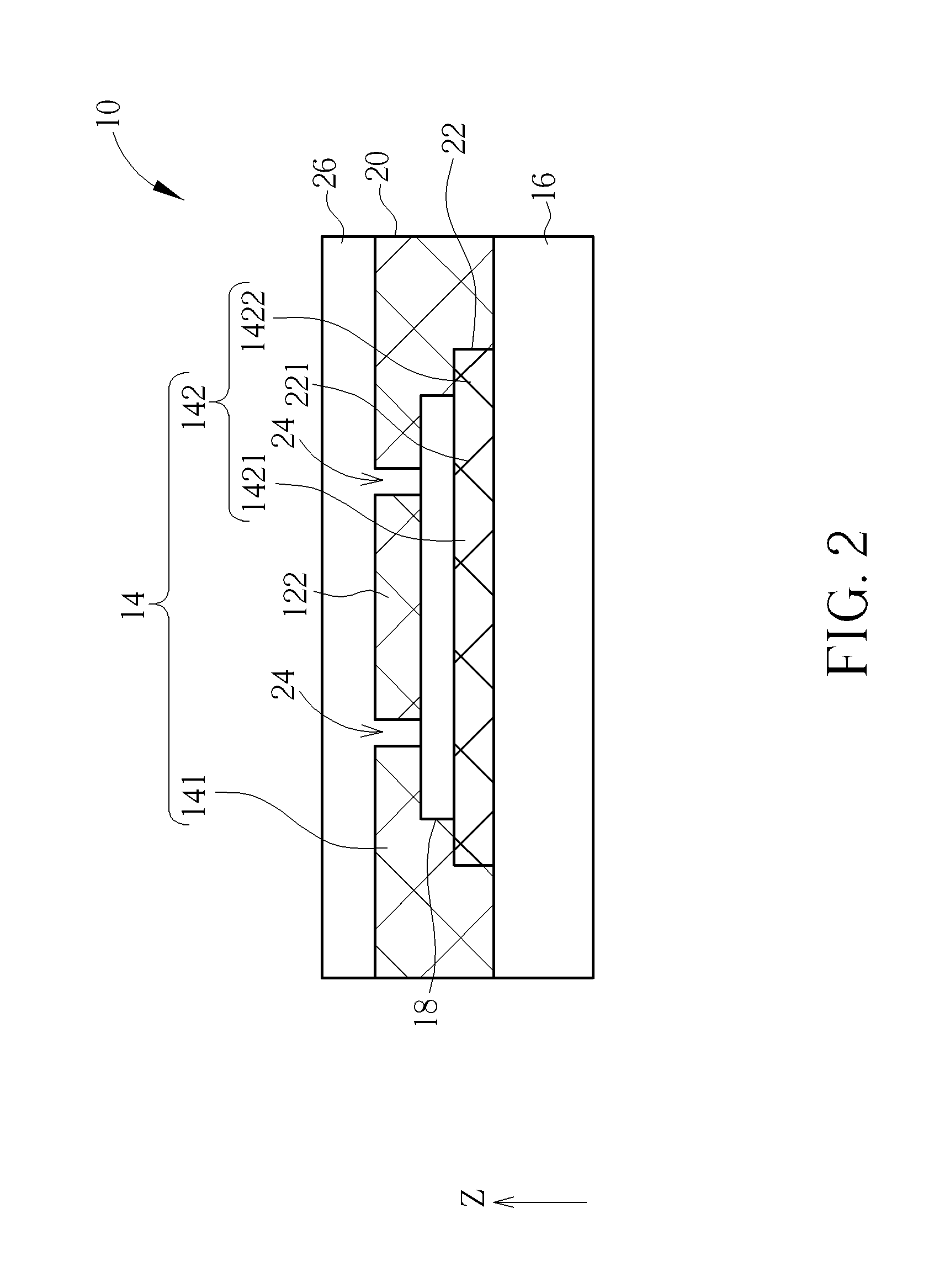 Capacitive touch panel and fabrication method thereof