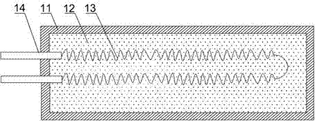 Anti-freezing device of gas circuit