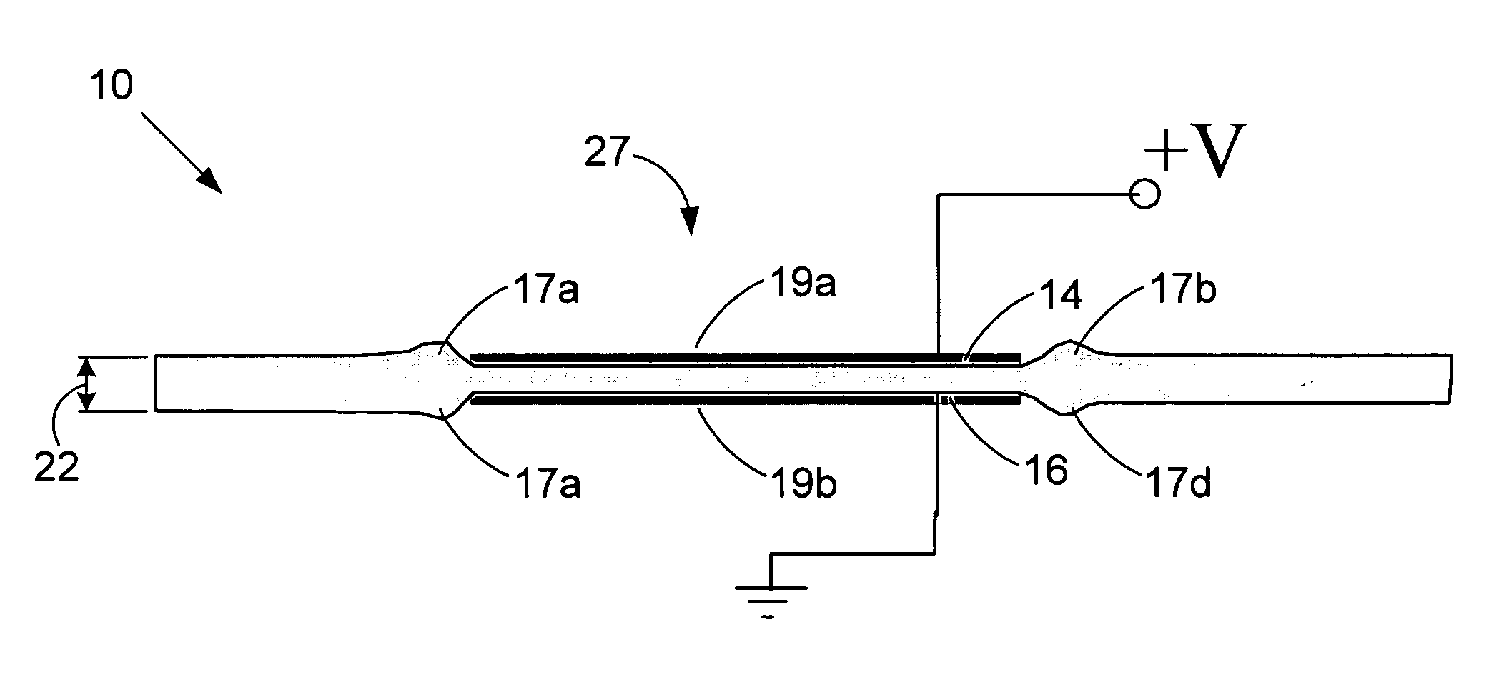 Surface deformation electroactive polymer transducers