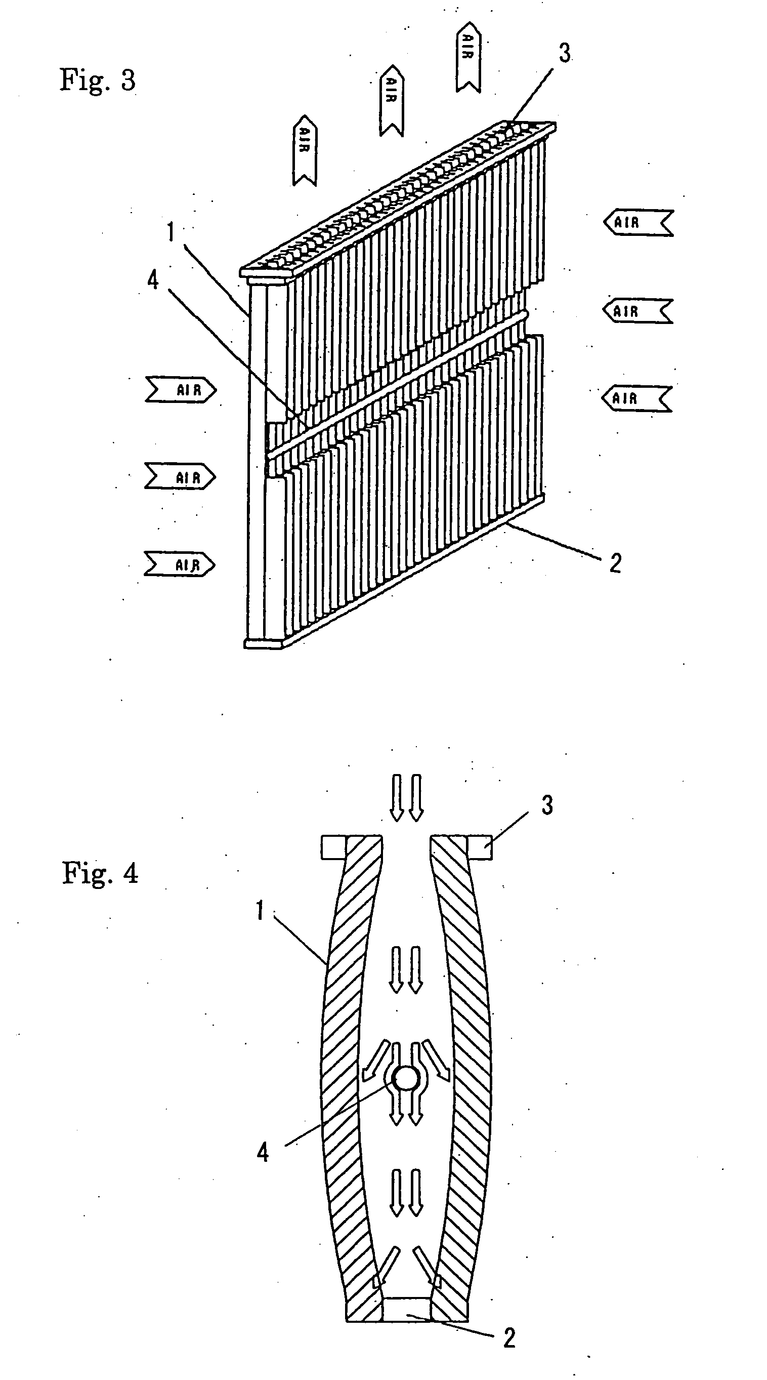 Cartridge element for dust collector