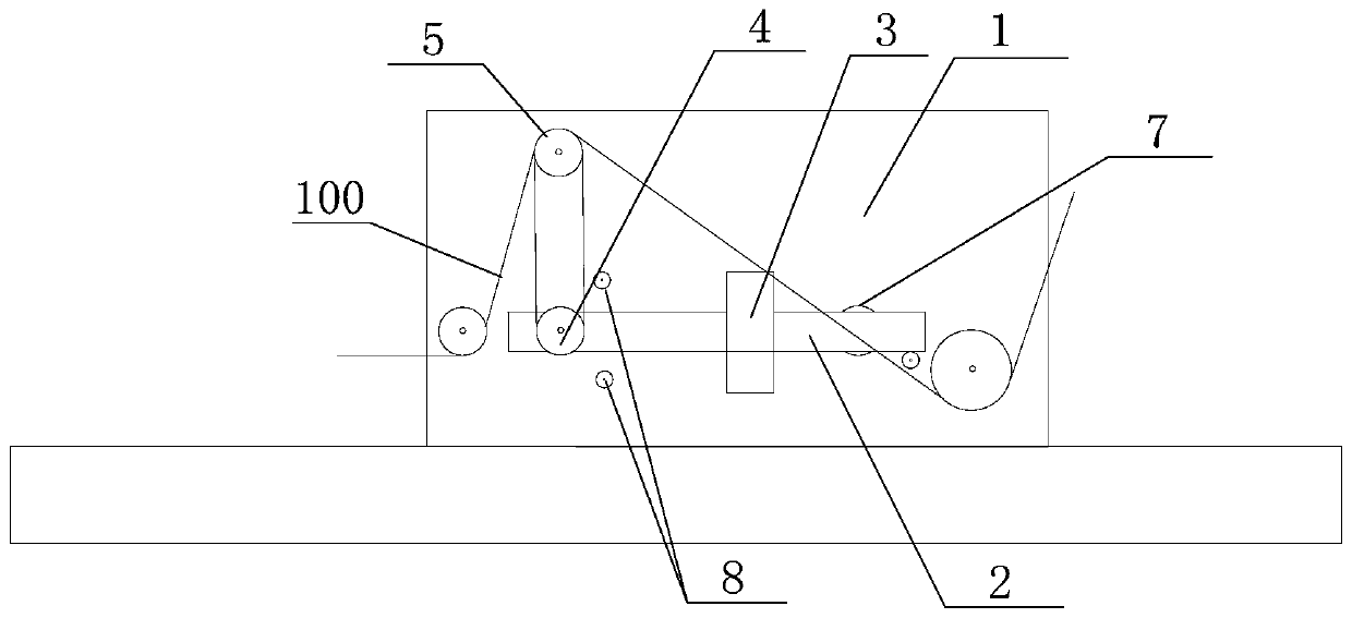 Tension adjusting mechanism and insulated wire producing device