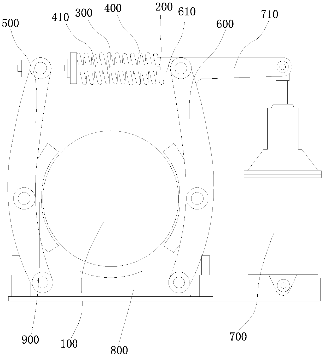 System and method for safety monitoring control of crane brake