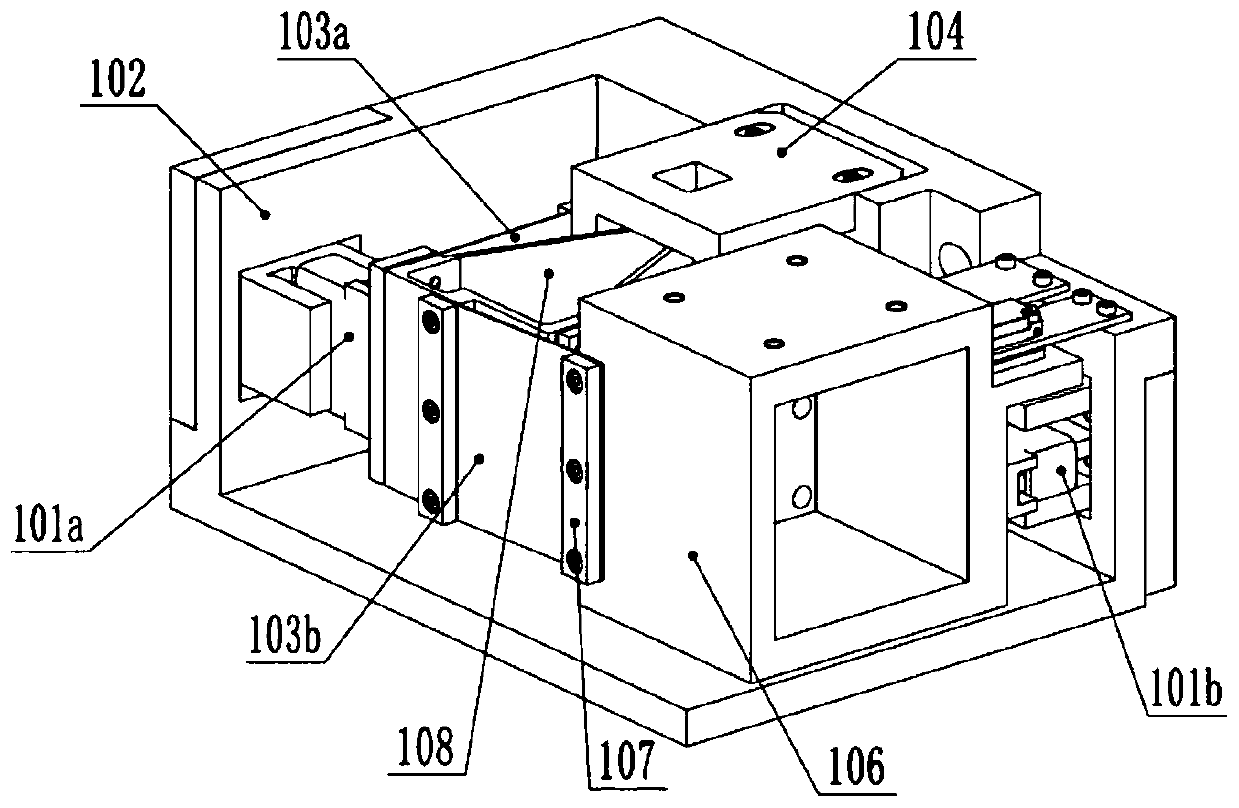 Large-stroke flexible hinge platform