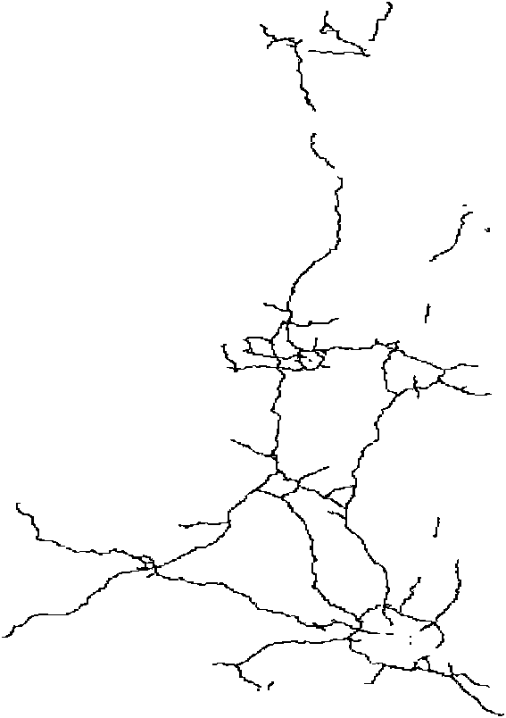 Vector map lossless data hiding method based on recursive embedding