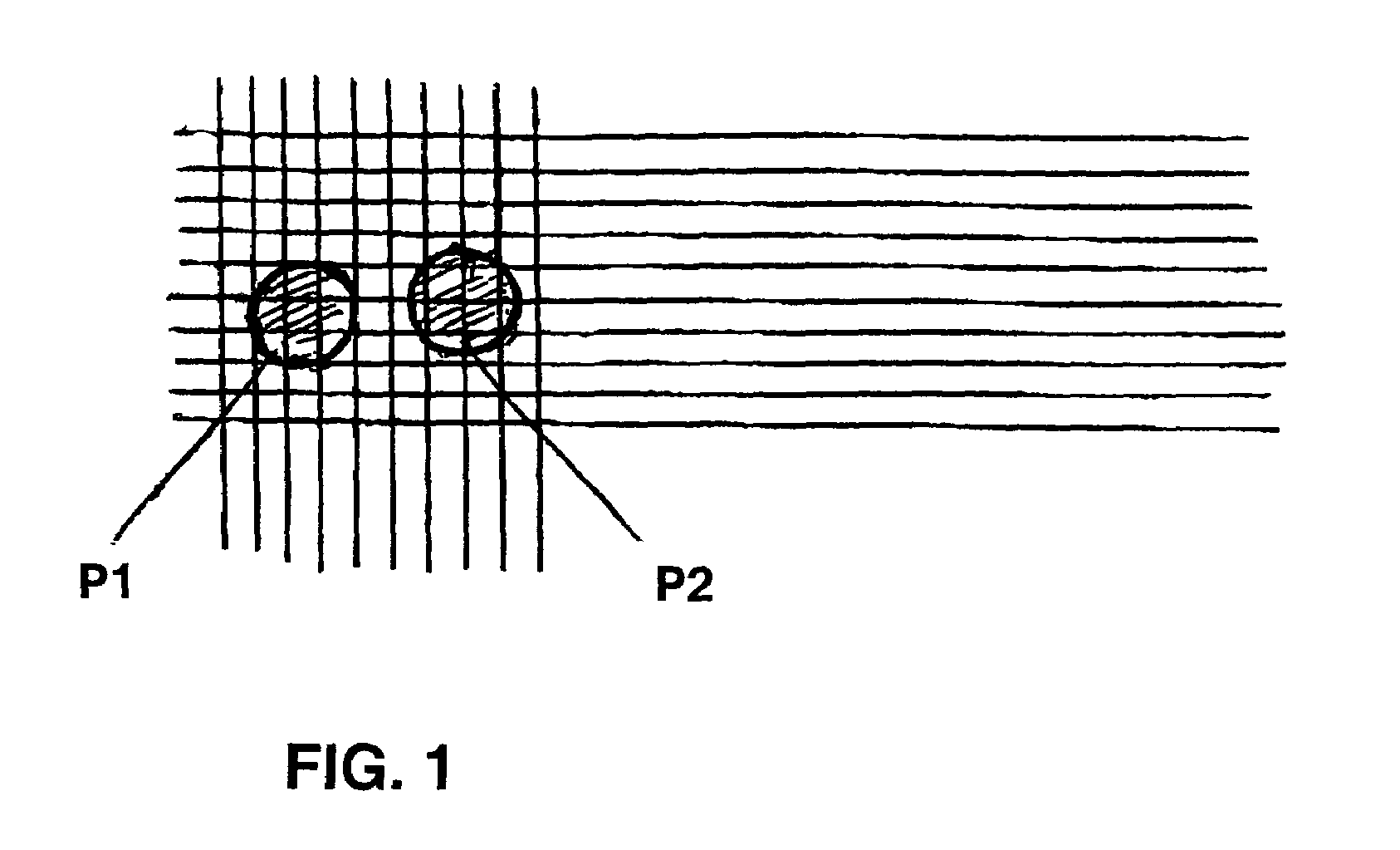 Digital optical measurement of particle populations using reduced magnification