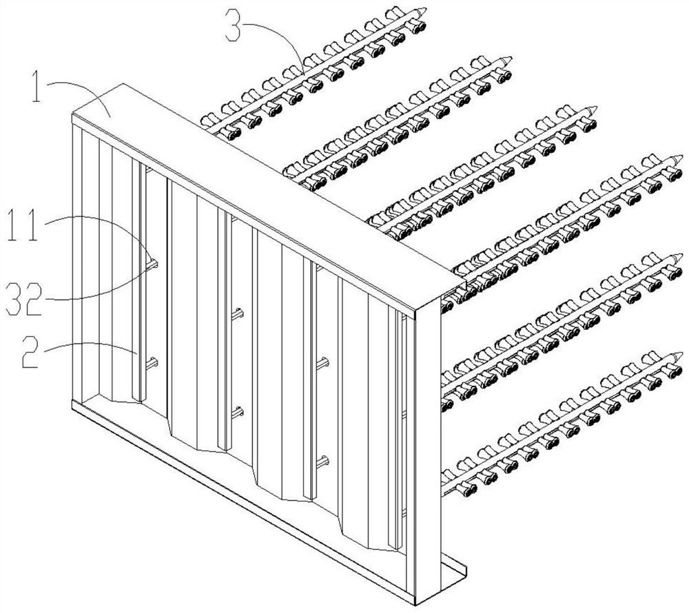 A translational multi-point clamping picking device for wolfberry picking