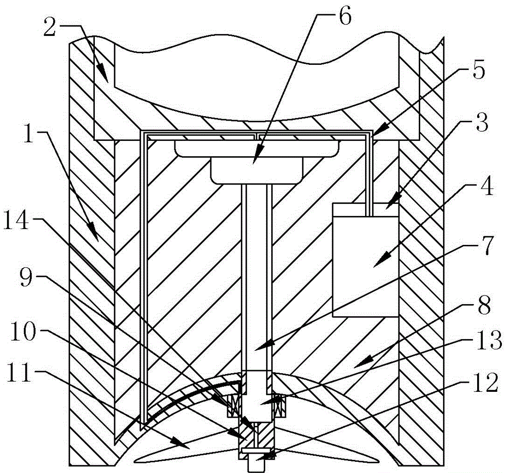 Anti-gravity type water cup manufacturing method