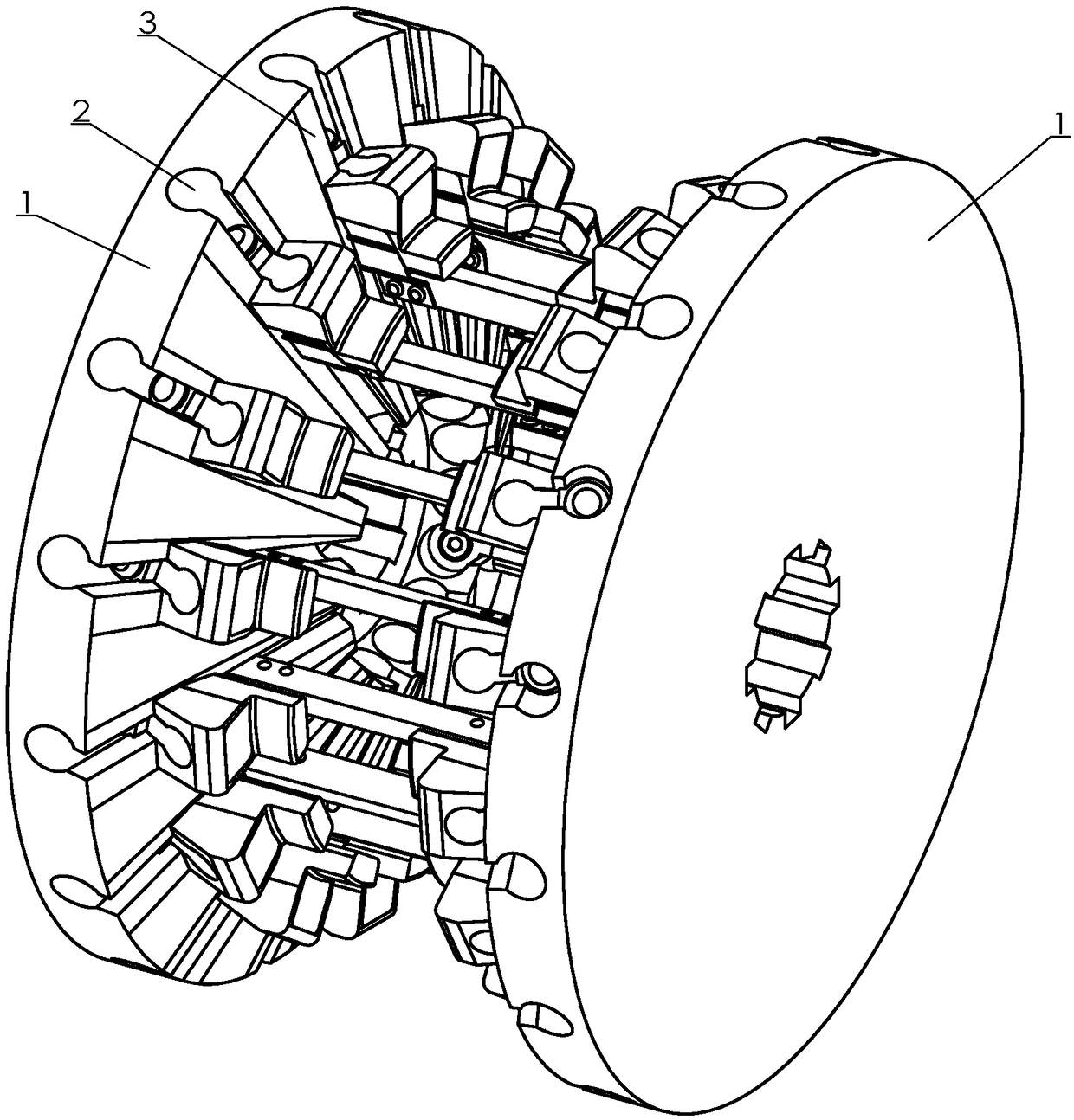 Variable diameter wheel and continuously variable transmission using variable diameter wheel