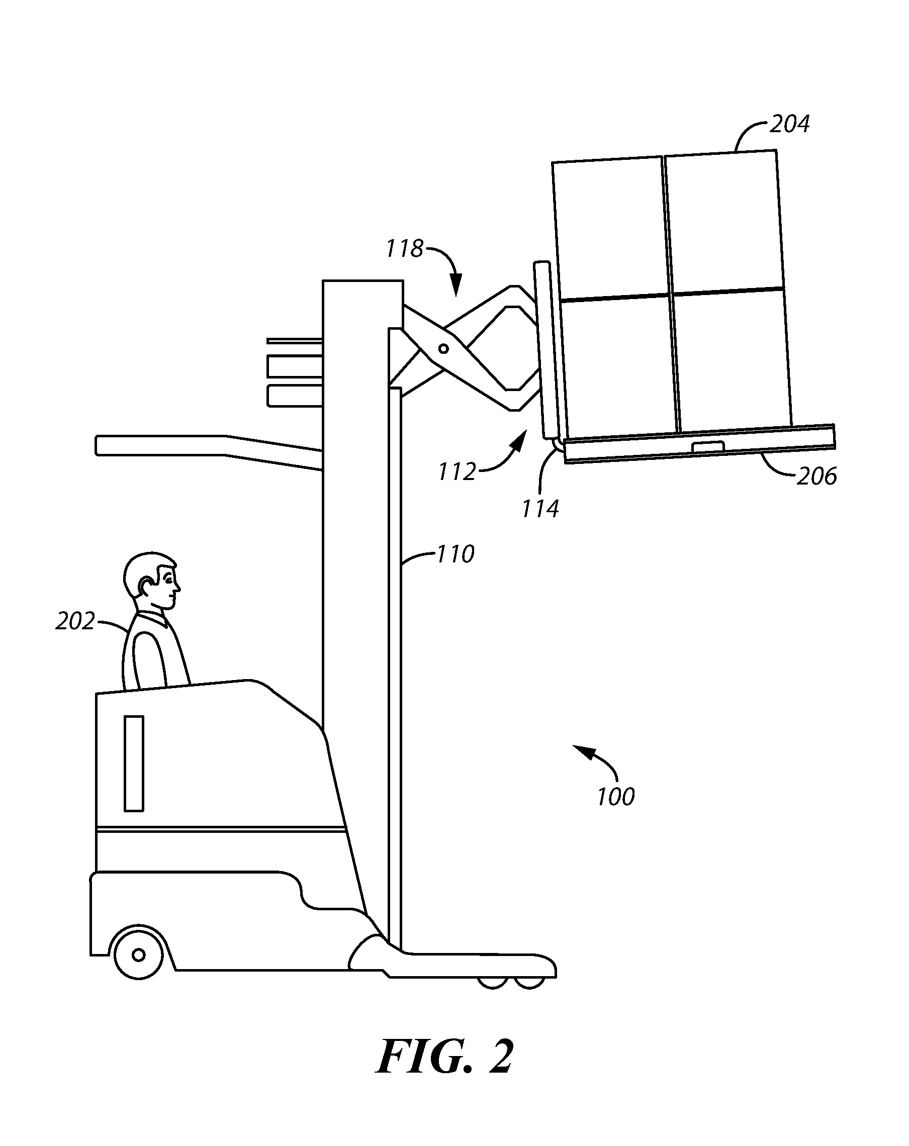 Oscillation damping for a material handling vehicle