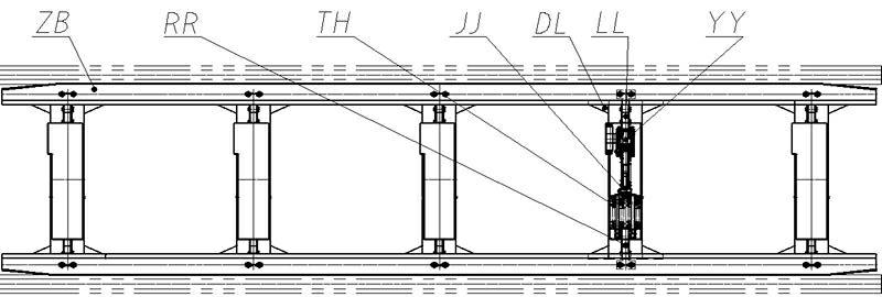 Normal state brake controllable parking device