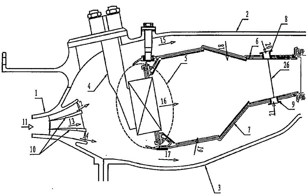 Combustion chamber of aero-engine and its aero-engine