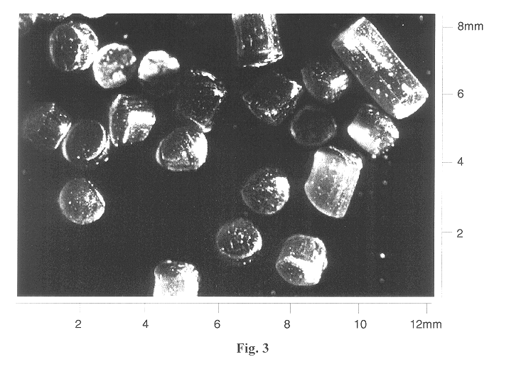 Process for the preparation of granules for the controlled release of volatile compounds