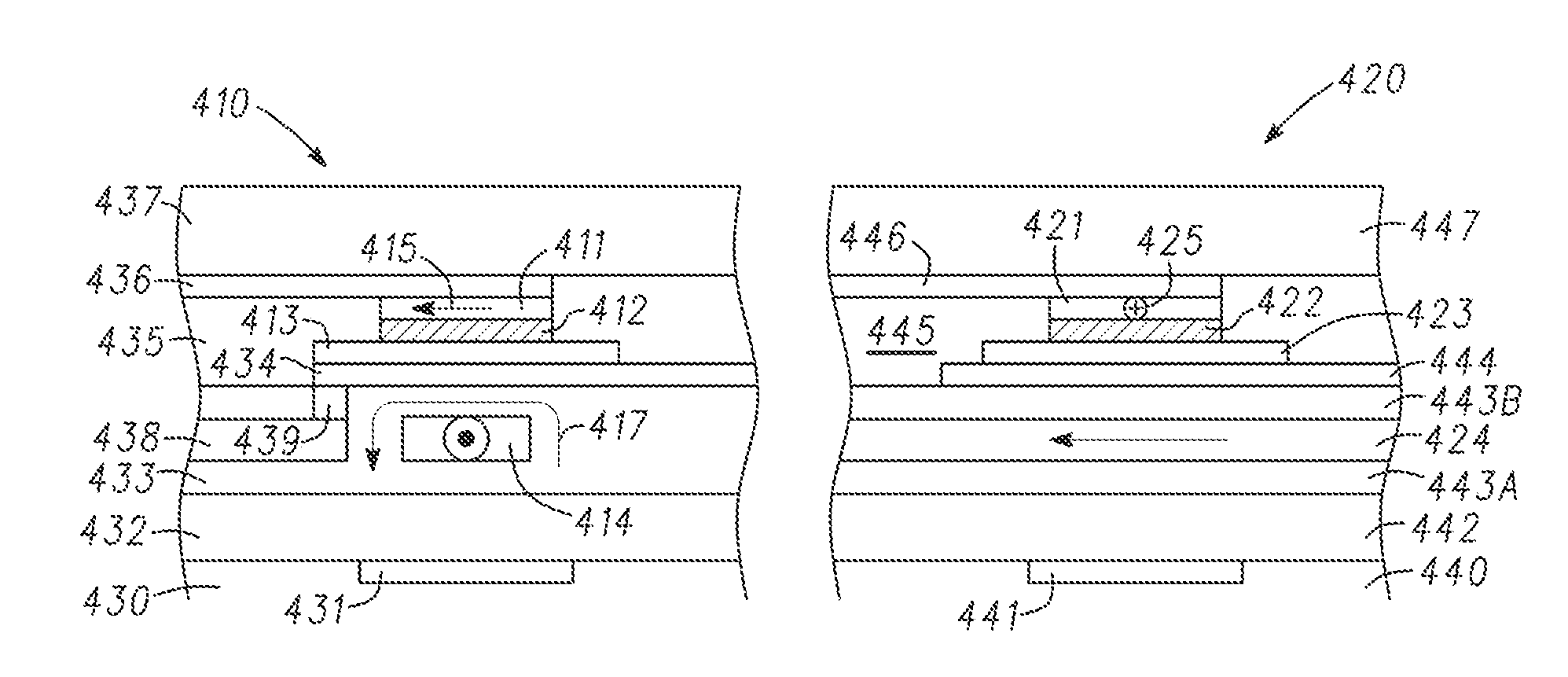 Fabrication process and layout for magnetic sensor arrays