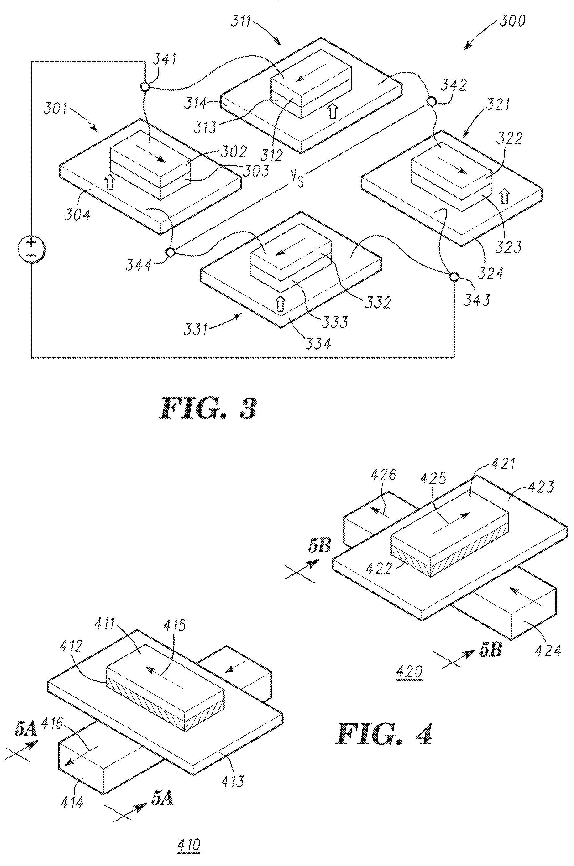 Fabrication process and layout for magnetic sensor arrays