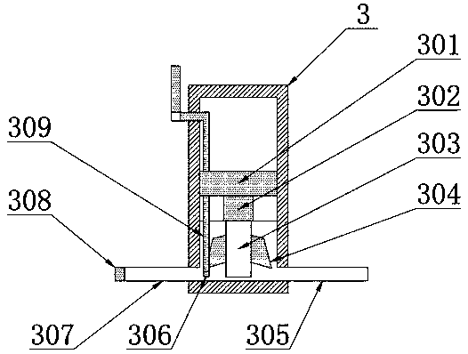 An electrical control wind power processing device