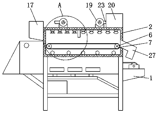 Efficient slicing device for Lentinus edodes processing