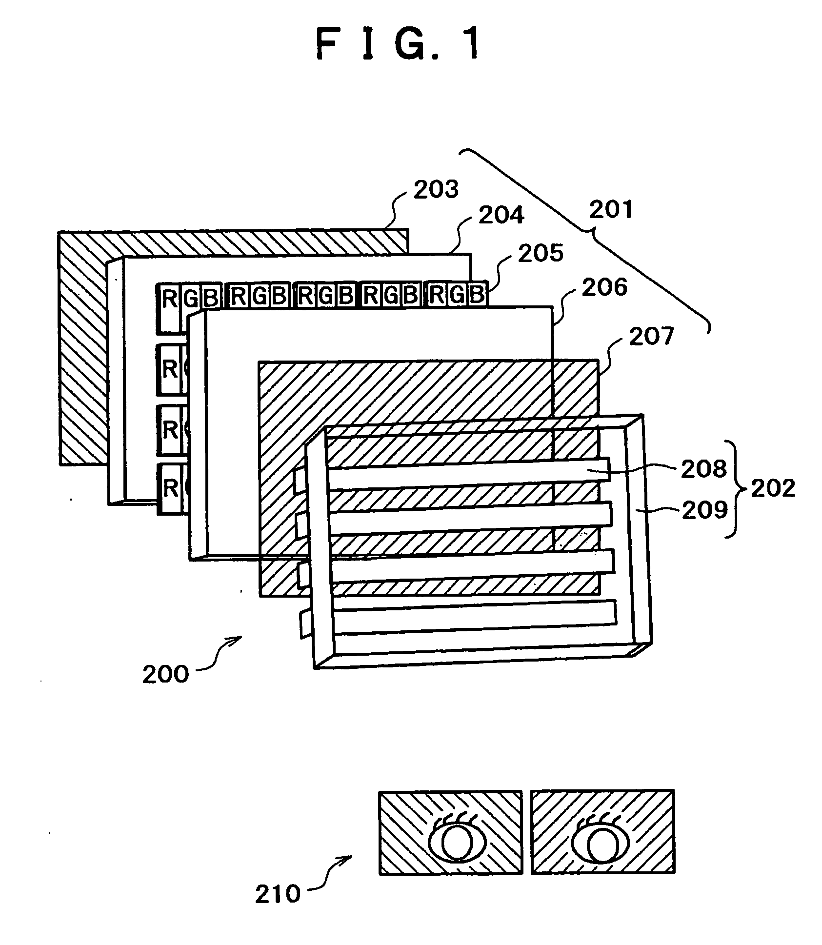 Stereoscopic image display apparatus, display apparatus, divided wave plate filter, plate-shaped filter, and filter position adjusting mechanism attached to the display apparatus, aligning apparatus, filter position adjusting method, and filter aligning method