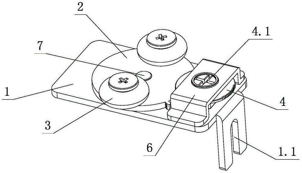 Roller adjustment mechanism for furniture sliding doors