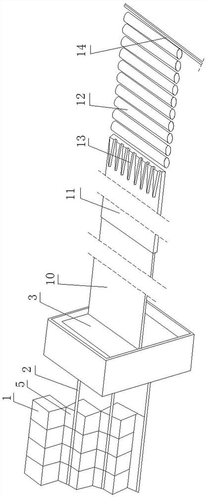 Automatic egg picking and loading device