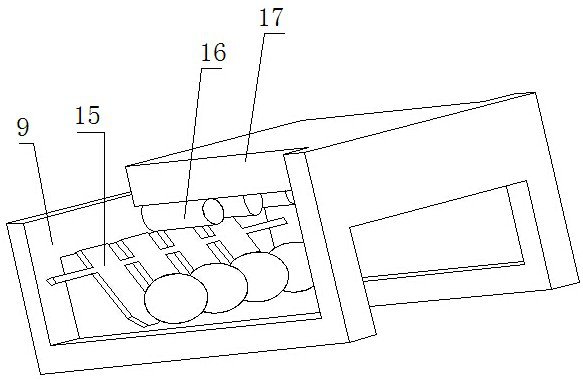 Automatic egg picking and loading device