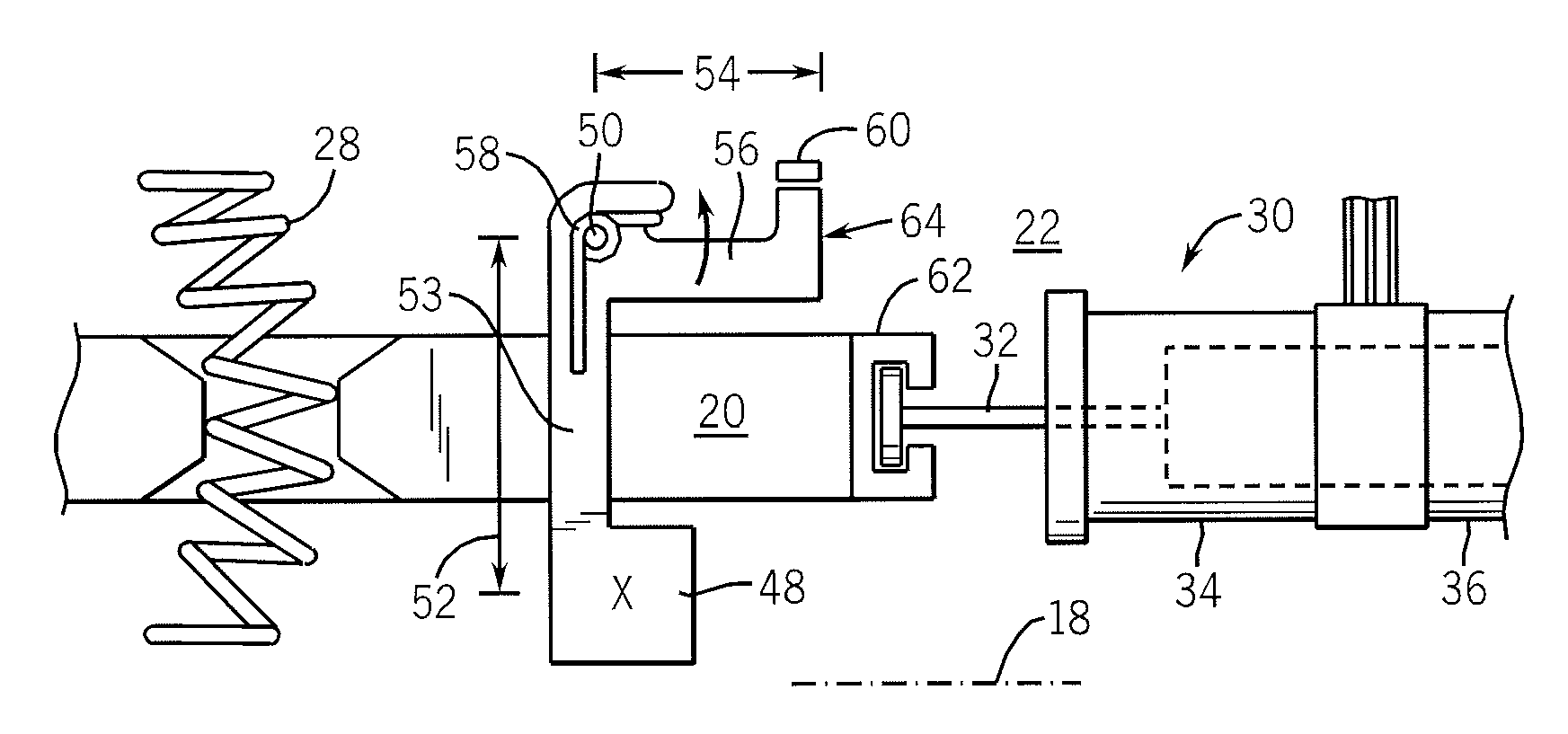 Low power consumption lock for appliance latch