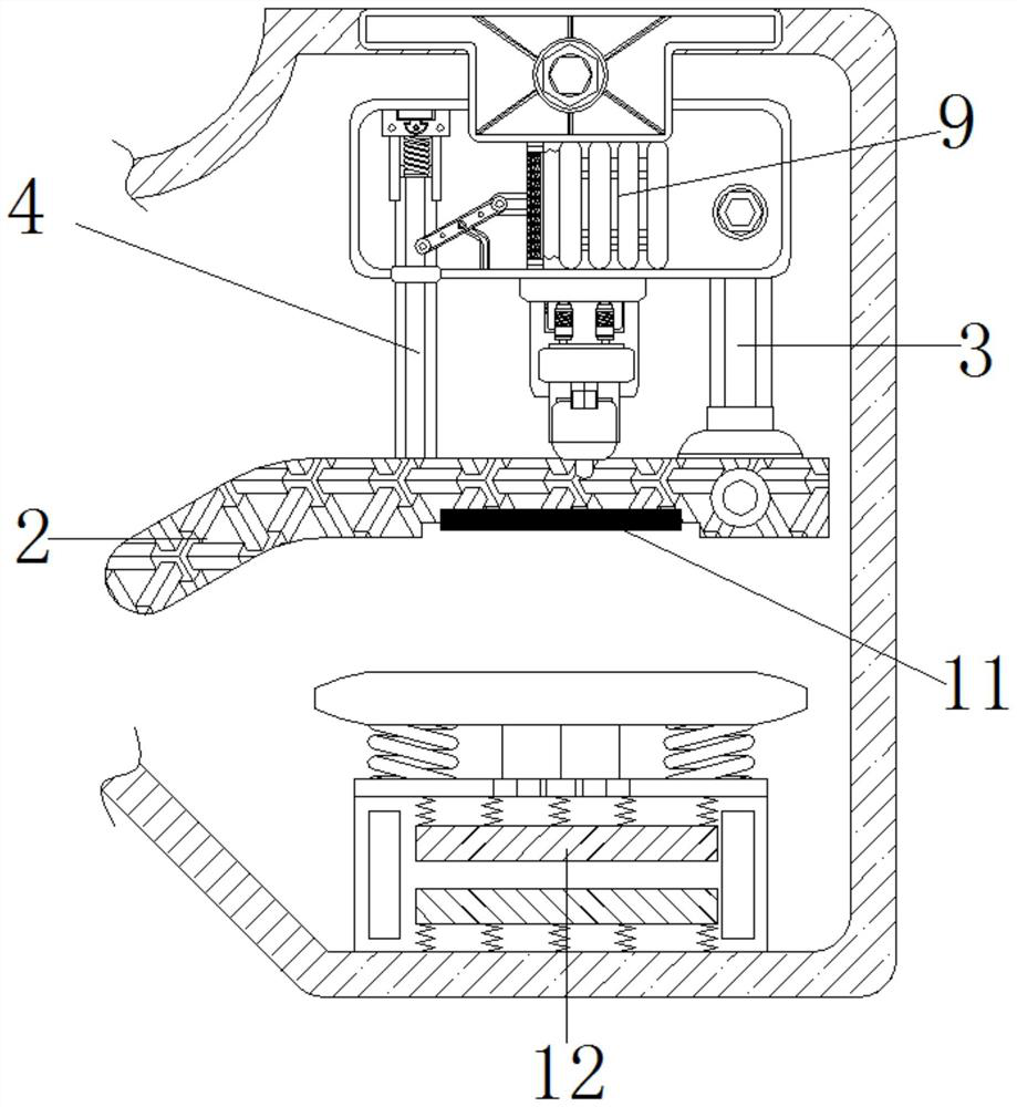 Device for collecting excess ink by automatically adjusting pressure of scraper for clothing printing