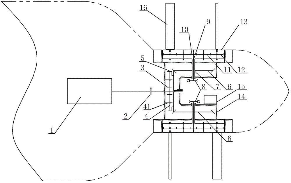 Three-dimensional vector thrusting device for submersible