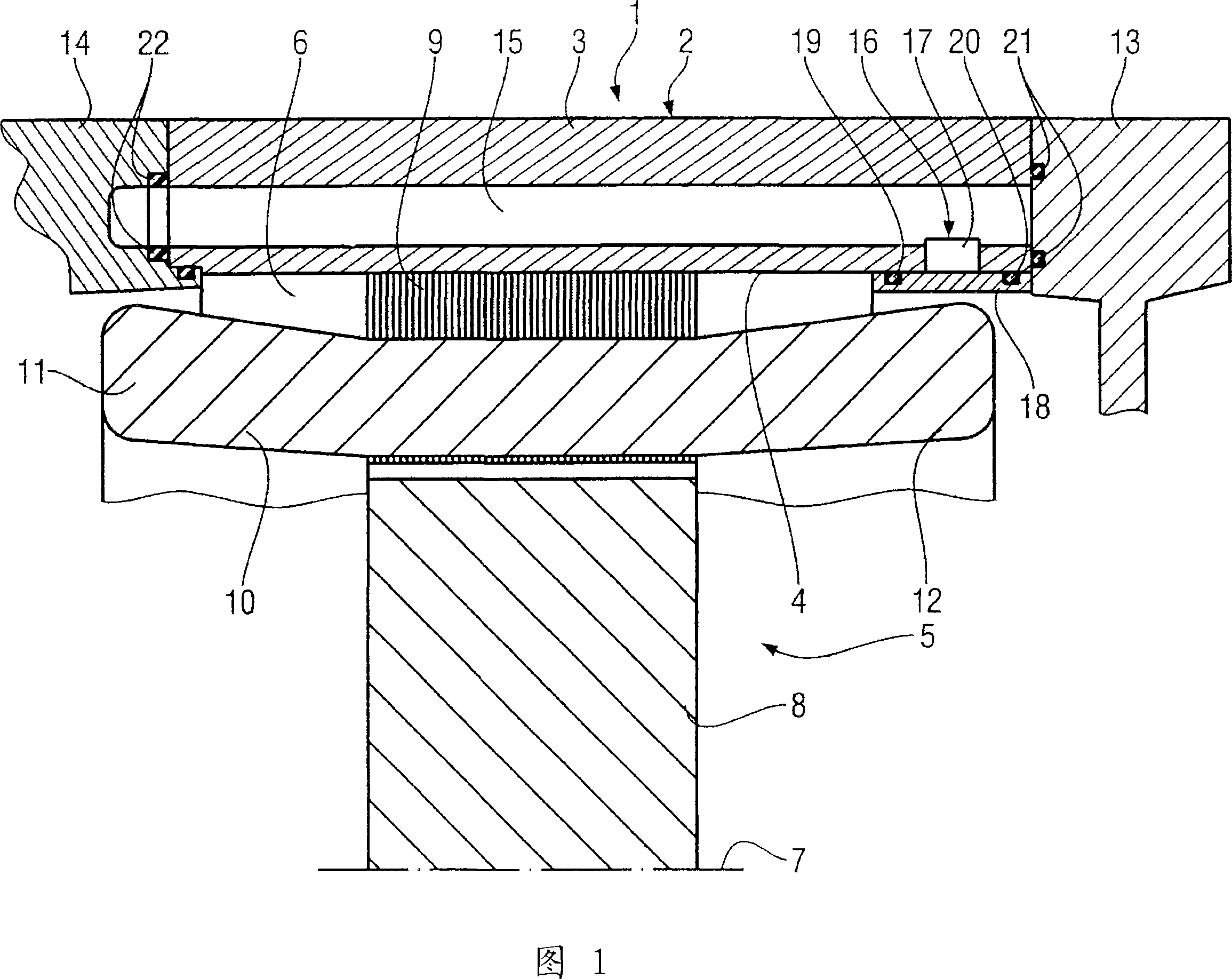 Housing of an electrical machine comprising cooling channels extending in a housing wall